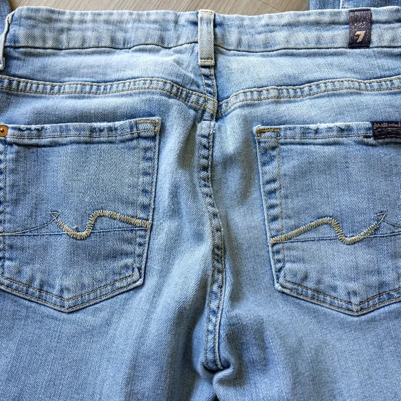7 For All Mankind Kimmie Blue Jeans - Picture 4 of 7